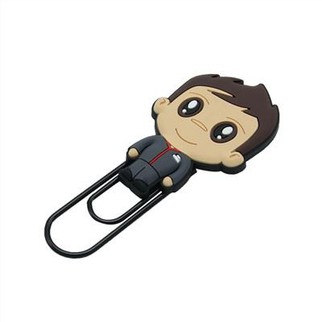 Симпатичная 2D мягкая ПВХ мультяшная скрепка