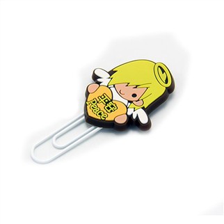 Новинка, 3D фигурка аниме из ПВХ, скрепки для бумаг из ПВХ